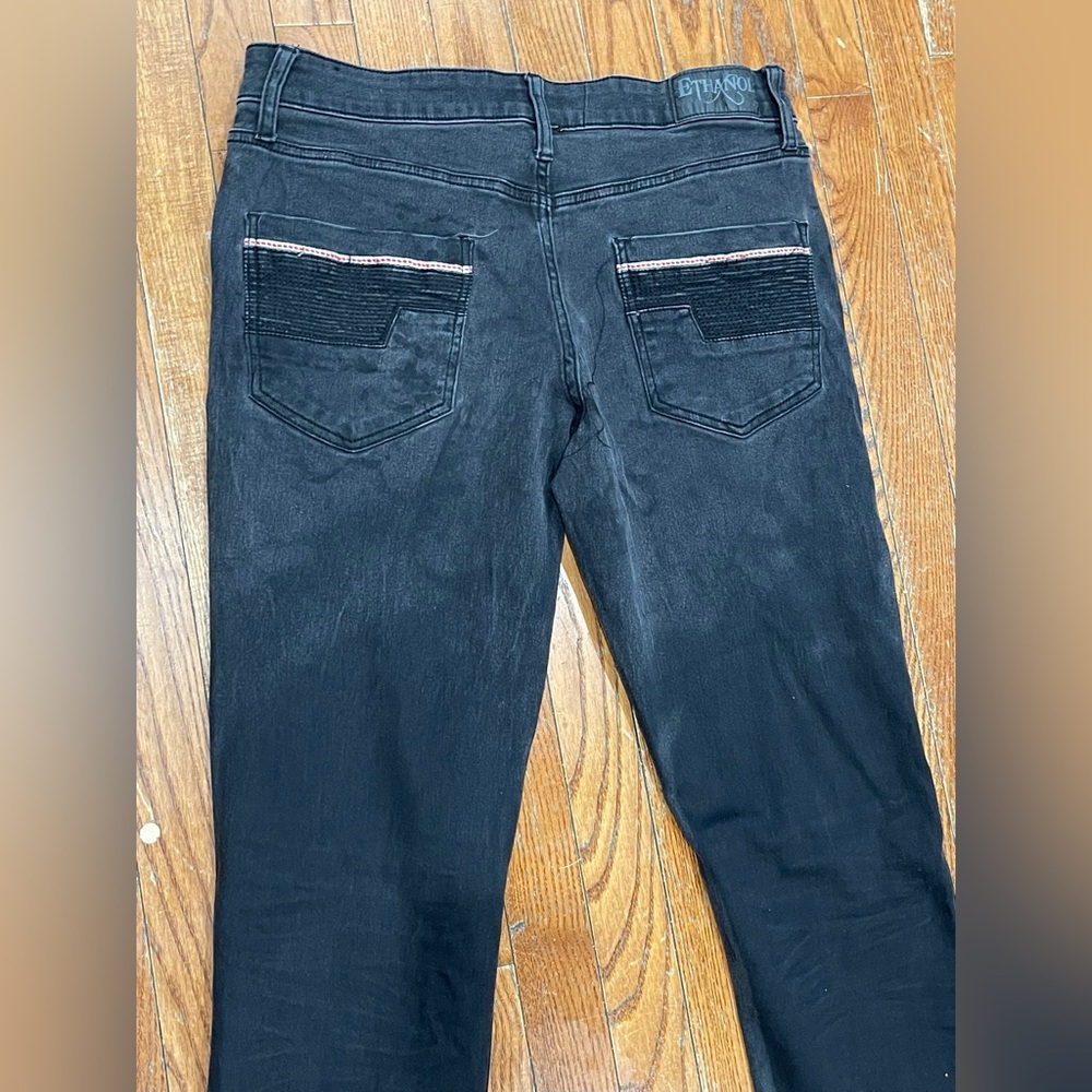 Classic Black Skinny Jeans for Men - Picture 13 of 16